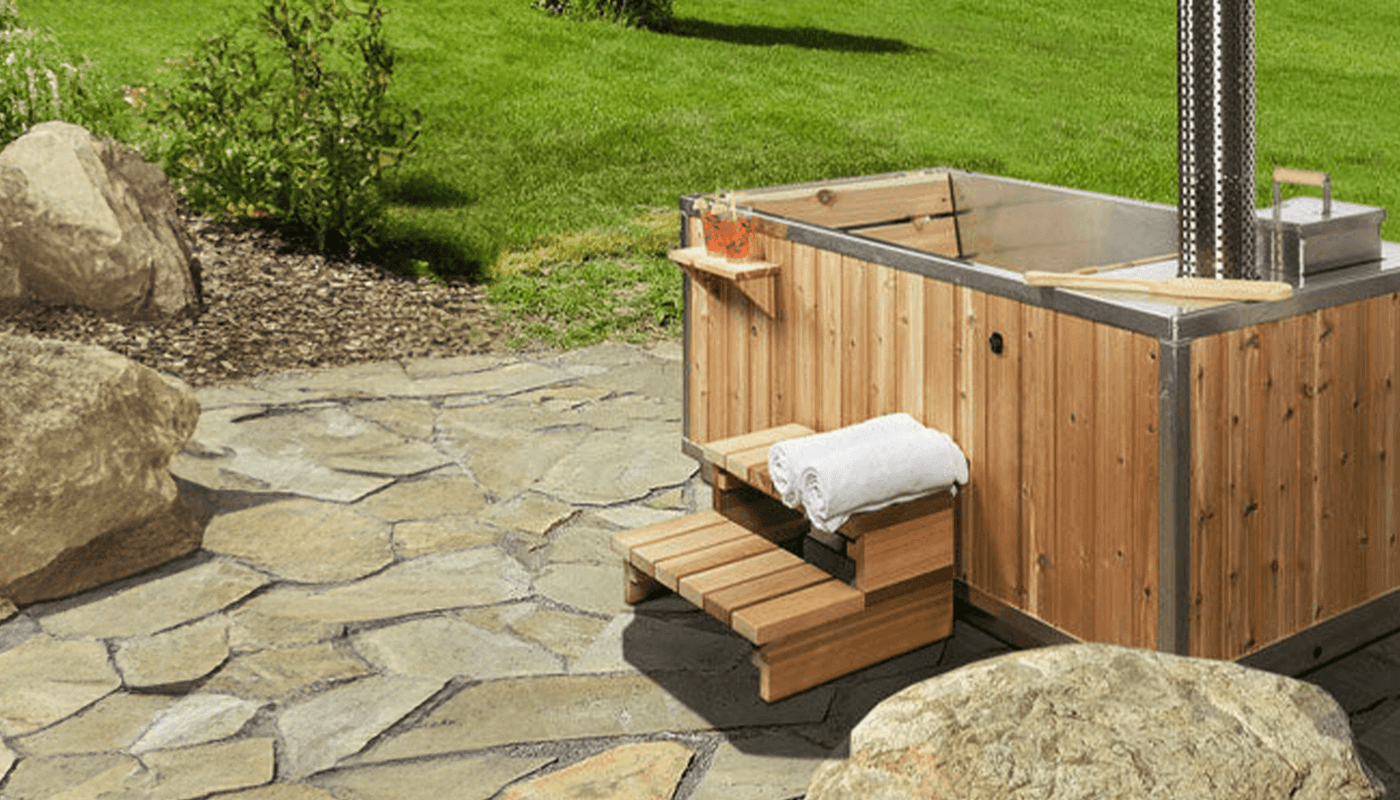 Premium wooden outdoor spas designed for relaxation, hydrotherapy, and backyard wellness.