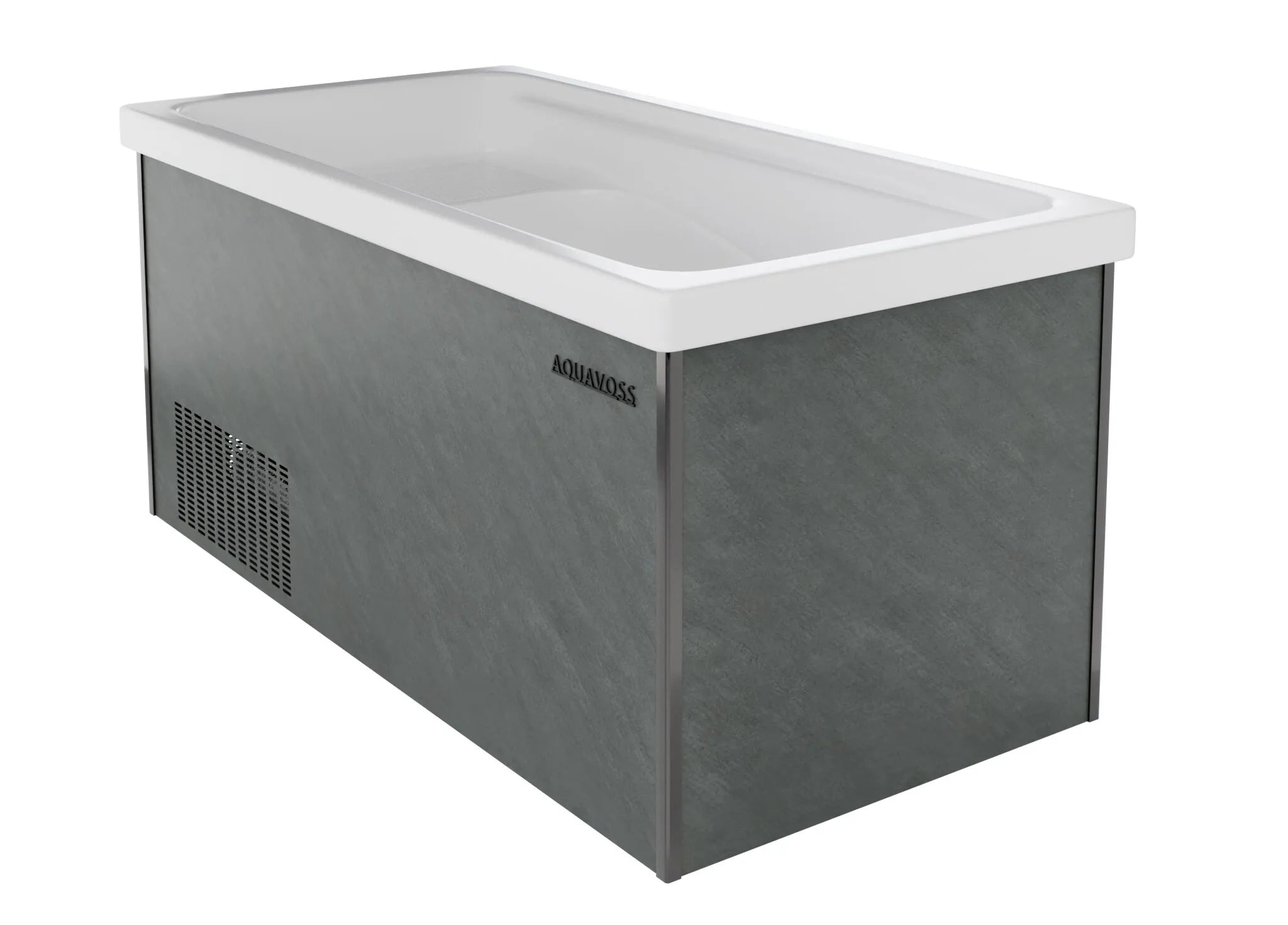Aquavoss Cold Plunge Tubs Stone Aquavoss Model 1 Cold Plunge Tub