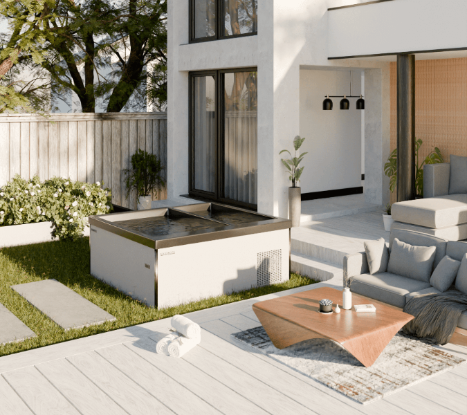 Aquavoss Cold Plunge Tubs Aquavoss Model 2 Cold Plunge Tub