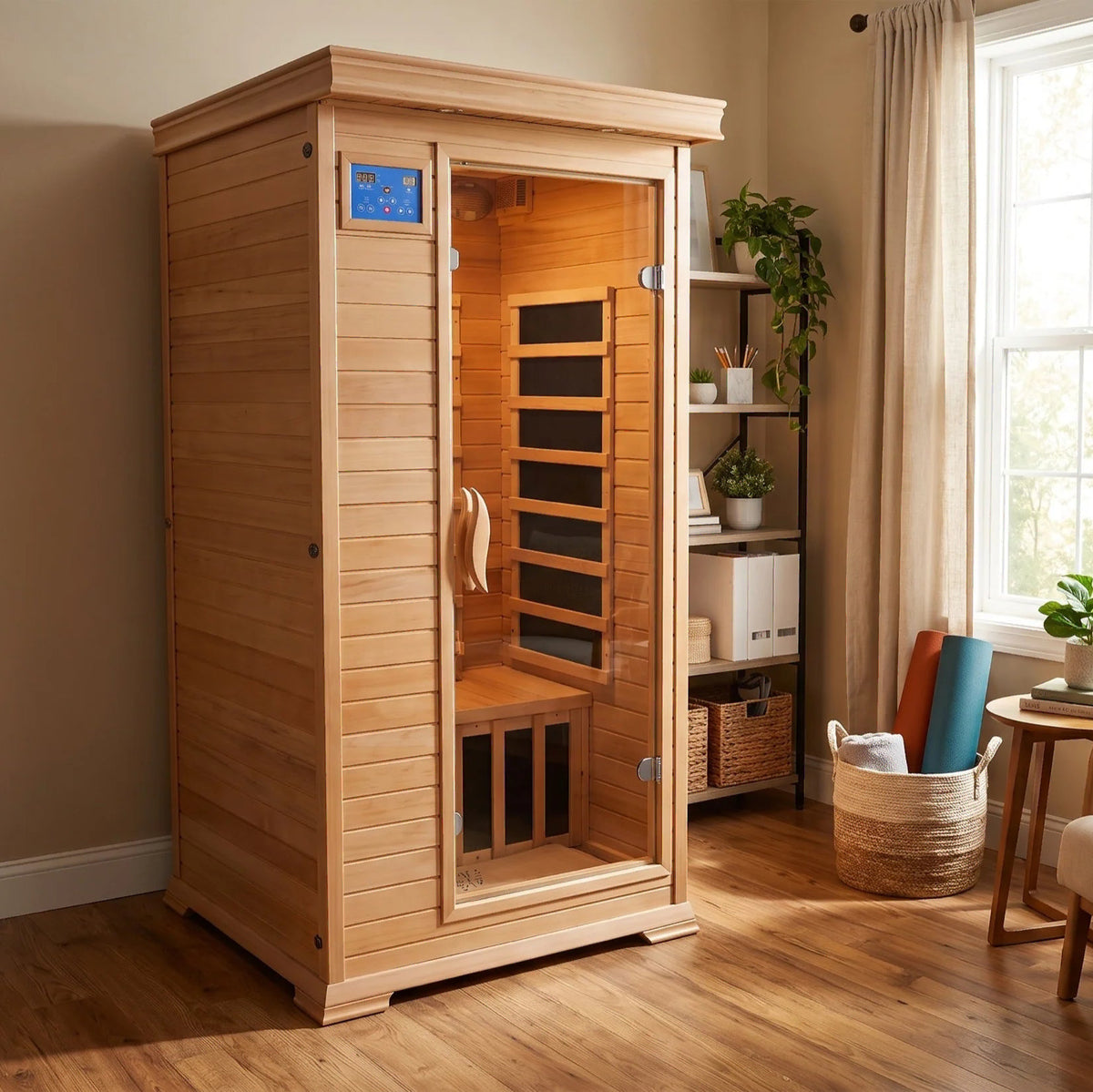 Sunray Saunas Sunray Sedona 1-2 Person Indoor Infrared Sauna
