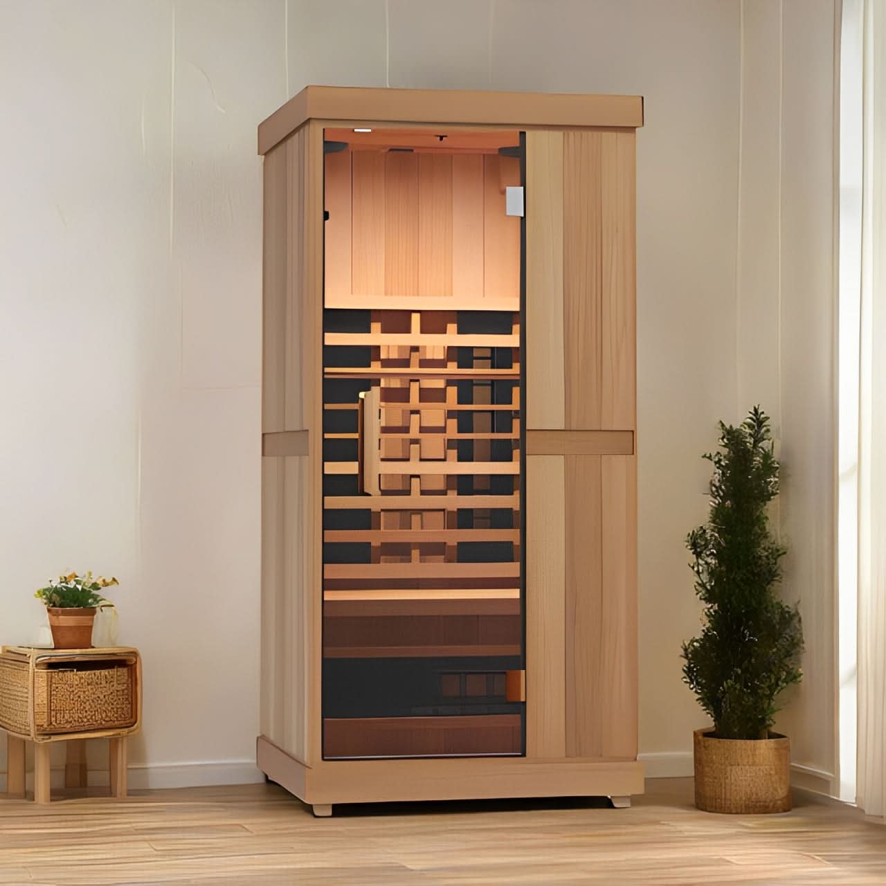 Finnmark Saunas Finnmark FD-1 Full-Spectrum 1 Person Infrared Sauna
