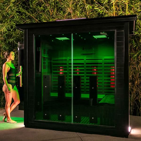 Sun Home Saunas Sun Home Luminar™ Outdoor 5-Person Full-Spectrum Infrared Sauna