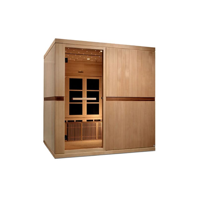Golden Designs Saunas Golden Designs Maxxus 3 Person Low EMF FAR IR Sauna (MX-K356-01)