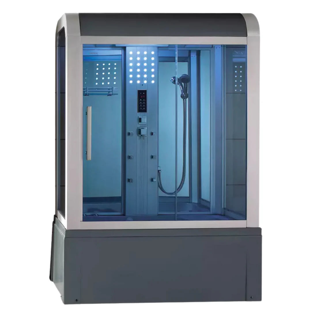 Mesa Showers Mesa WS-501 Yukon Steam Shower With Jetted Tub - 59"x 33.5"x 87"