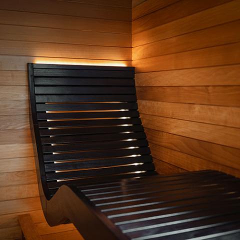 Auroom Relaxia 4 Person Indoor Sauna Kit - Thermo-Aspen
