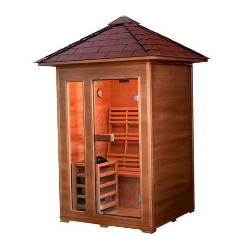 Sunray Saunas Sunray Bristow 2-Person Outdoor Traditional Sauna