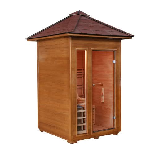 Sunray Saunas Sunray Bristow 2-Person Outdoor Traditional Sauna