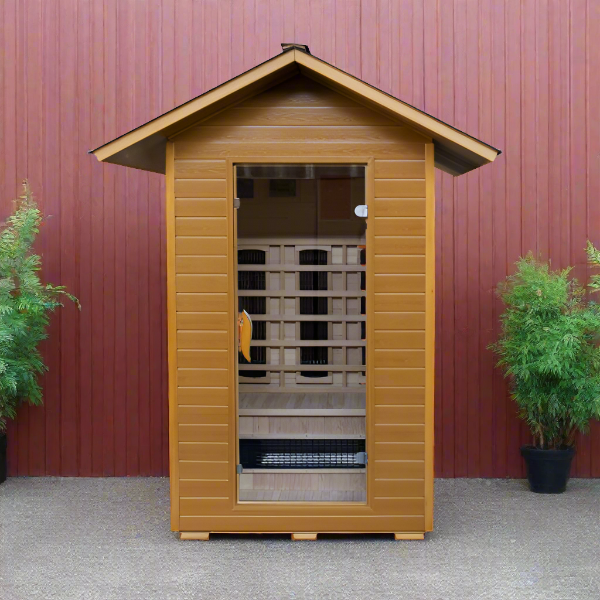 Sunray Saunas Sunray Burlington 2 Person Outdoor Infrared Sauna
