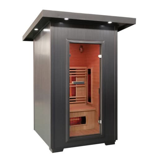 Sunray Traditional Saunas Sunray Logan 2-Person Outdoor Infrared Sauna