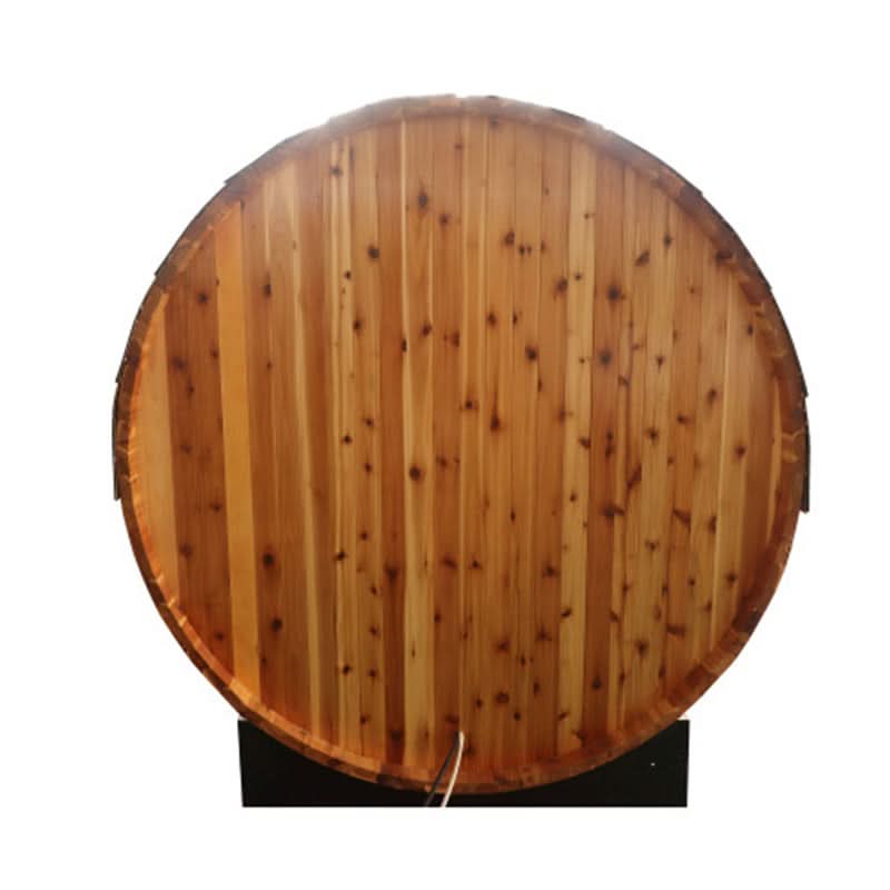 Sunray Traditional Saunas Sunray Oasis 2-4 Person Traditional Canopy Barrel Sauna