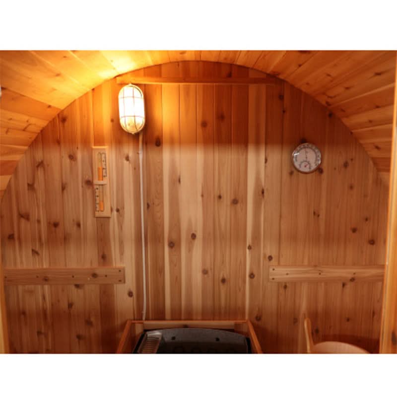Sunray Traditional Saunas Sunray Solace 2 Person Barrel Sauna