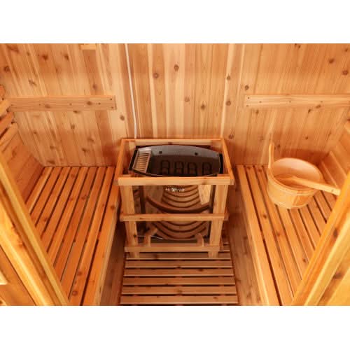 Sunray Traditional Saunas Sunray Solace 2 Person Barrel Sauna
