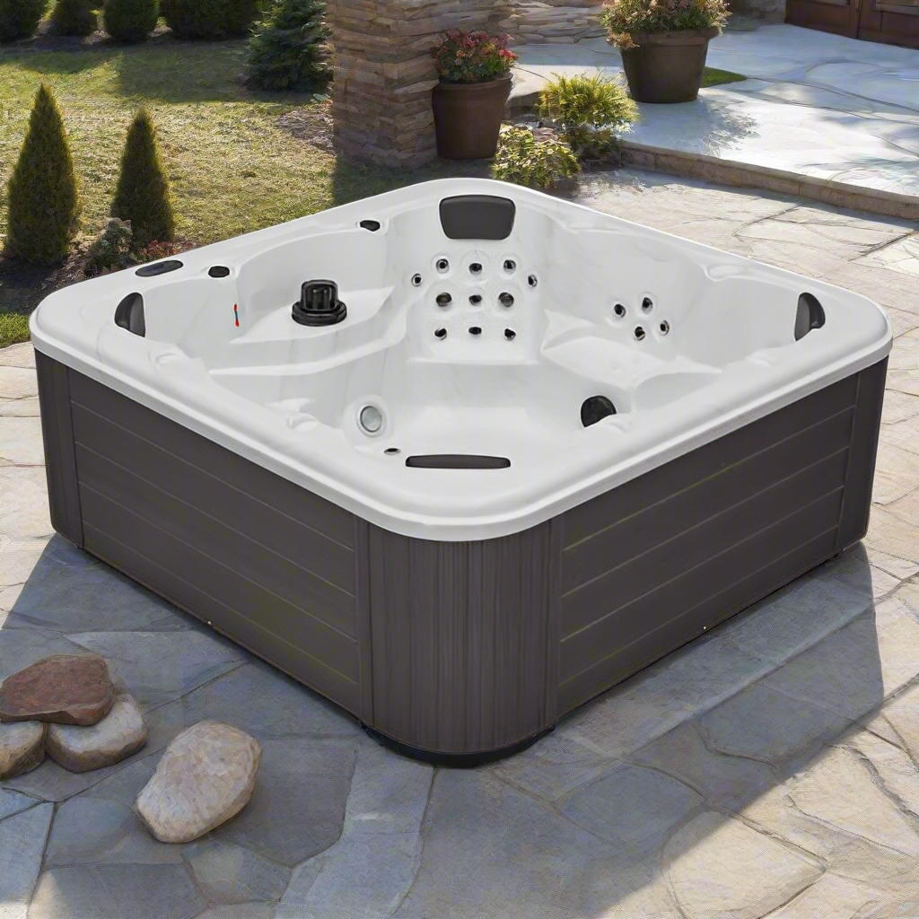 Luxury Spas Hot Tubs Luxury Spas Denali 7-Person Hot Tub Studio Series