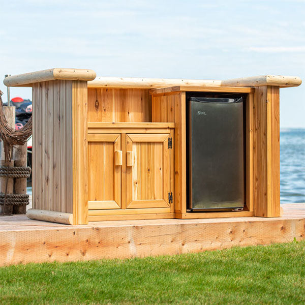 Dundalk LeisureCraft Outdoor Furniture Dundalk Leisure New Tropical Paradise Tiki Bar