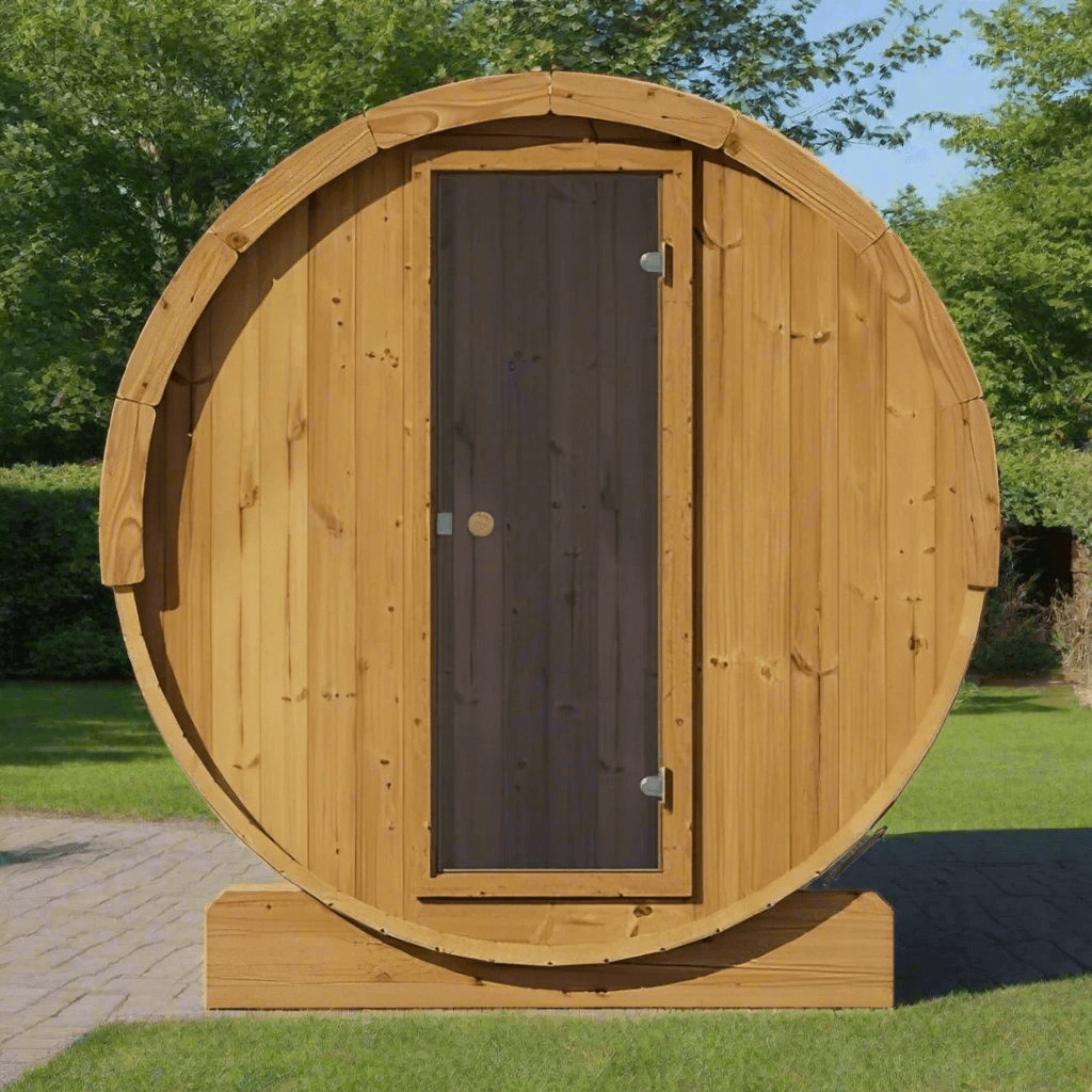 SaunaLife Saunas SaunaLife Model E6 3 Person Barrel Sauna