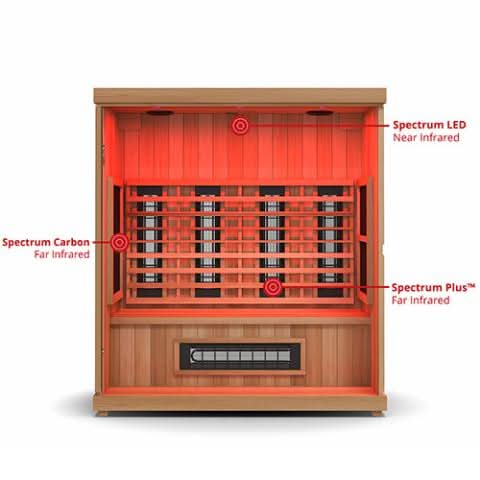 Finnmark Saunas Finnmark FD-3 Full Spectrum 4 Person Infrared Sauna