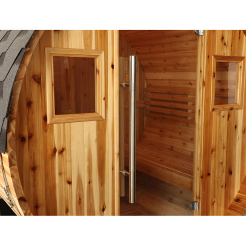 Sunray Traditional Saunas Sunray Aurora 2-4 Person Barrel Sauna