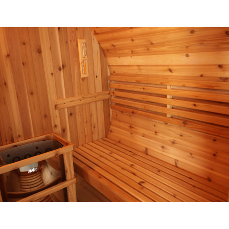 Sunray Traditional Saunas Sunray Aurora 2-4 Person Barrel Sauna