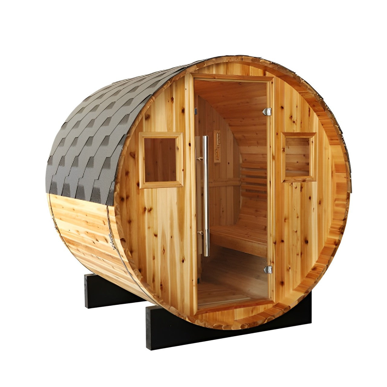 Sunray Traditional Saunas Sunray Aurora 2-4 Person Barrel Sauna
