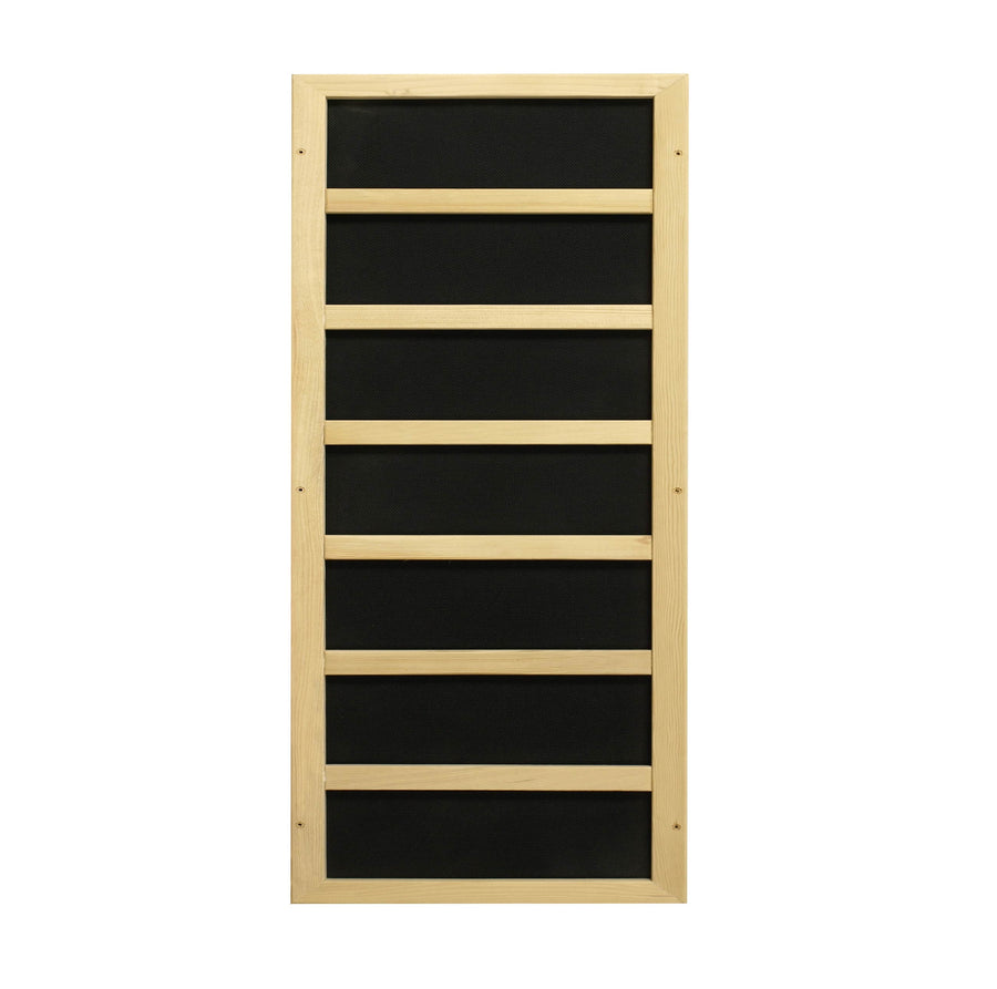 Golden Designs Hotel 6 Person Full Spectrum PureTech™ Near-Zero EMF FAR Infrared Sauna w/ Himalayan Salt Bar