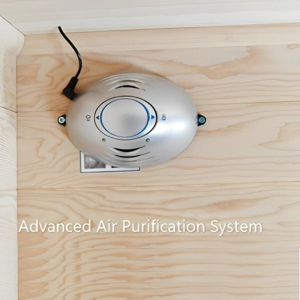 Sunray Saunas Sunray Sierra 2-Person Indoor Infrared Cedar Sauna