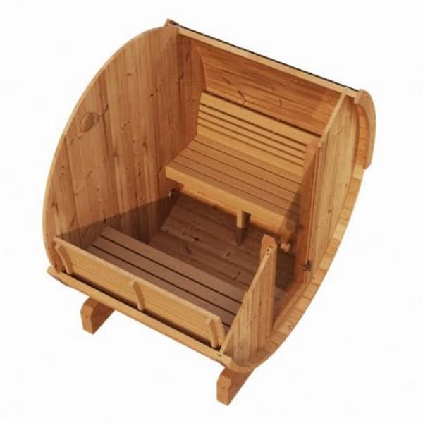 SaunaLife Saunas SaunaLife Model E6 3 Person Barrel Sauna