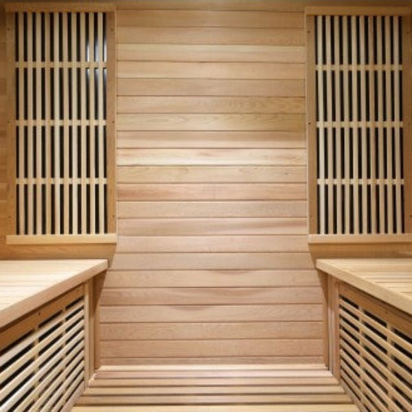 Sunray Saunas Sunray Roslyn 4-Person Indoor Infrared Cedar Sauna