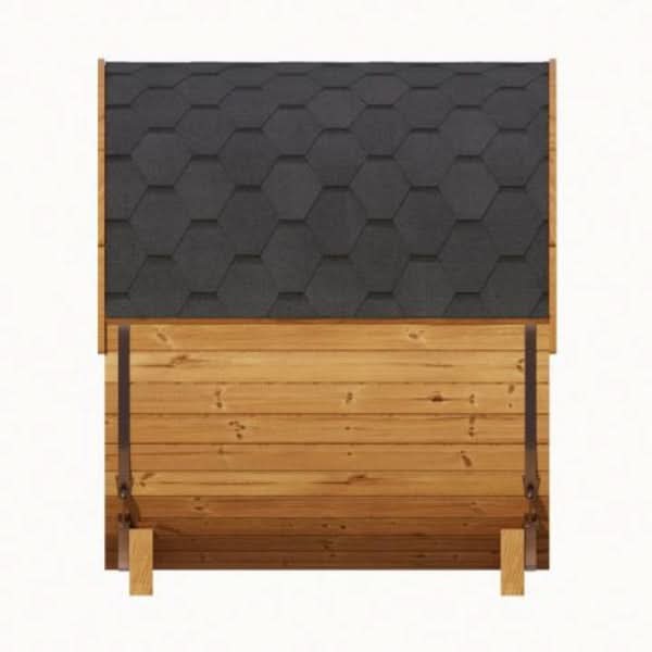 SaunaLife Saunas SaunaLife Model E6 3 Person Barrel Sauna