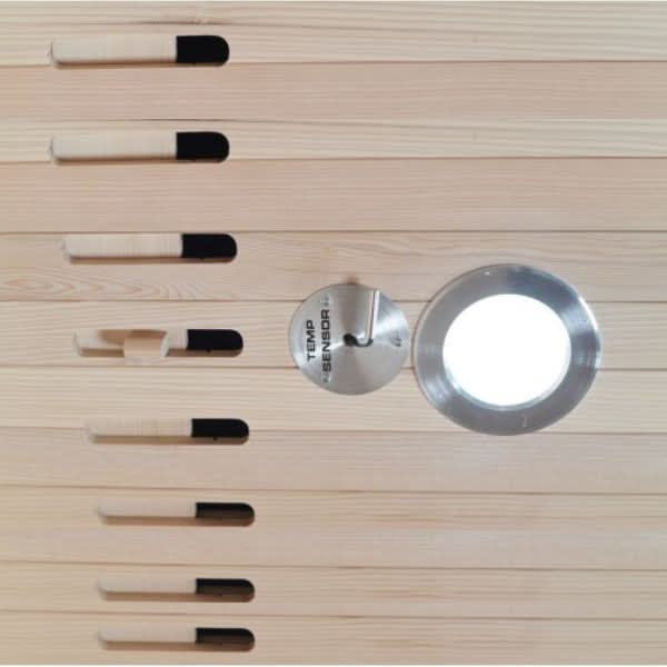 Sunray Saunas Sunray Sierra 2-Person Indoor Infrared Cedar Sauna
