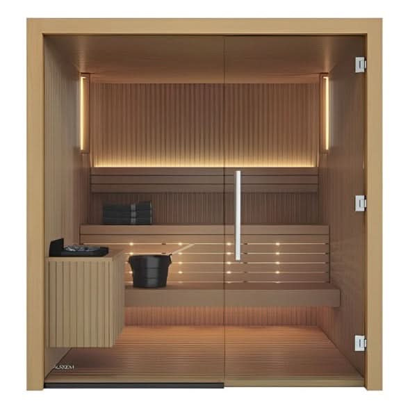 Auroom Saunas Auroom Libera Glass Cabin Sauna Kit