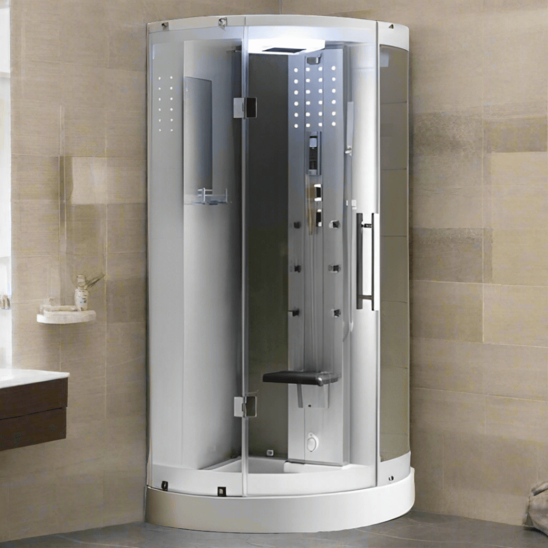 Mesa Showers Mesa WS-302 Steam Shower - 38"L x 38"W x 85"H