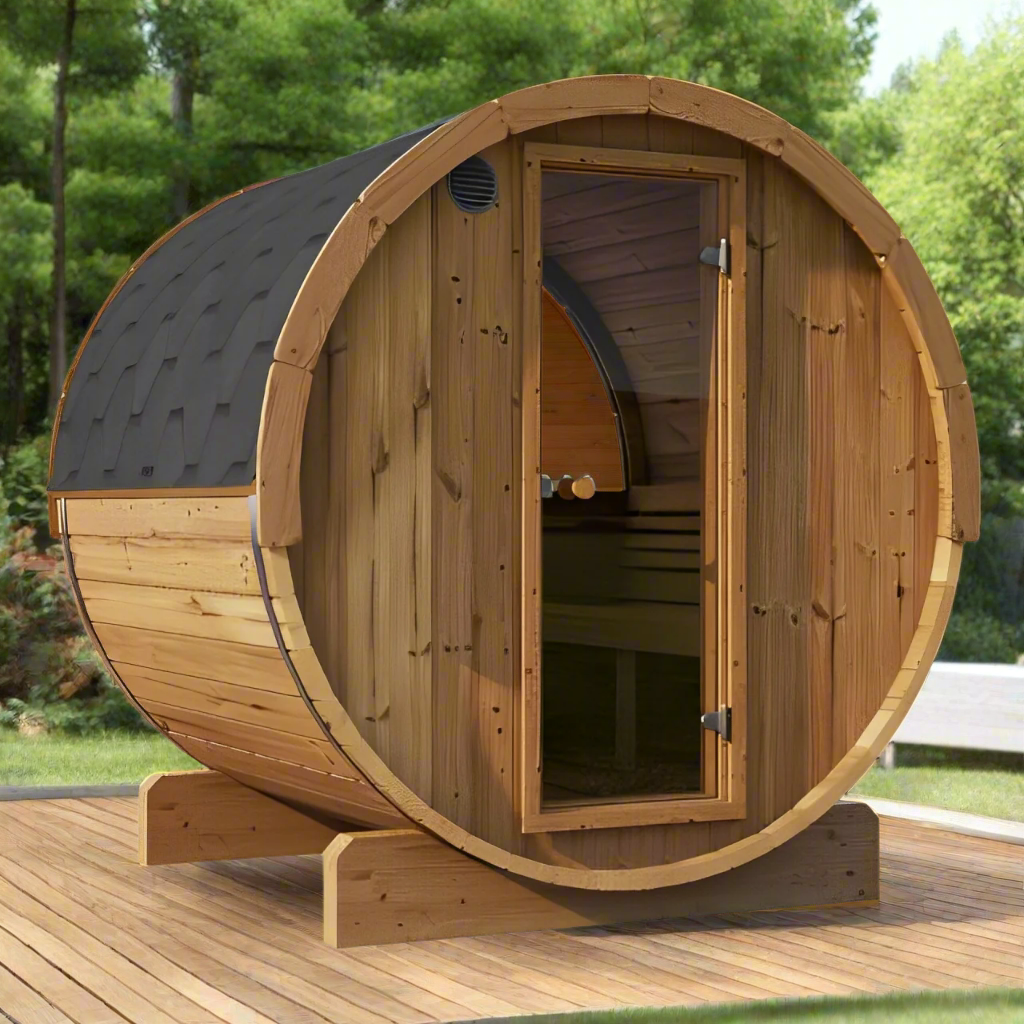 Forever Saunas Saunas Forever Saunas Thermally Treated 4-Person Sauna With Back Window - Ready to Ship!