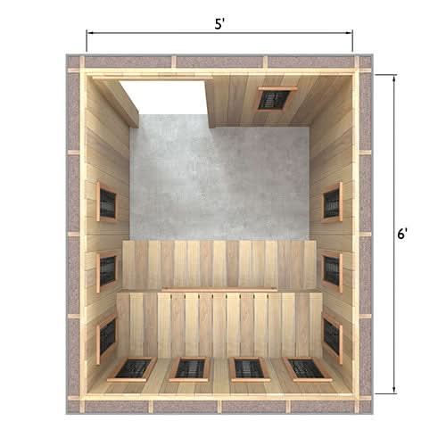 Finnmark Infrared Heater Kits Finnmark Spectrum Plus™ 5' x 6' Infrared Heater Panel Kit