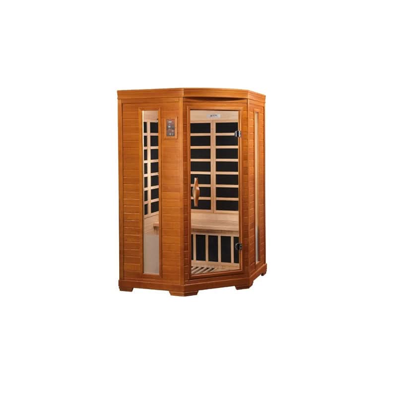 Golden Designs Saunas Golden Designs Dynamic Heming 2 Person Ultra Low EMF Far IR Sauna (DYN-6225-02)