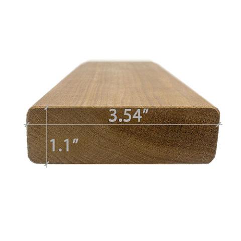 Prosaunas Thermo-Aspen 2x4 S4SEE SHP Bench Material