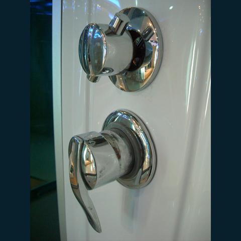 Mesa Showers Mesa Steam Showers 702A Steam Shower Tub Combo - 61" x 61" x 89"