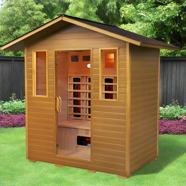 Sunray Saunas Sunray Cayenne 4-Person Outdoor Infrared Sauna