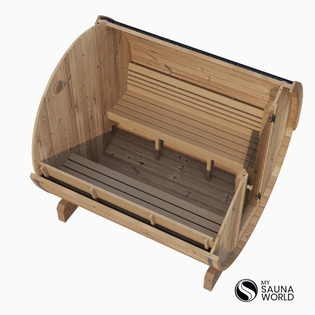Forever Saunas Saunas Forever Saunas Thermally Treated 2-Person Sauna - Ready to Ship!