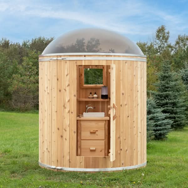 Dundalk LeisureCraft Showers Dundalk LeisureCraft Skylight Washroom/Shower Combo