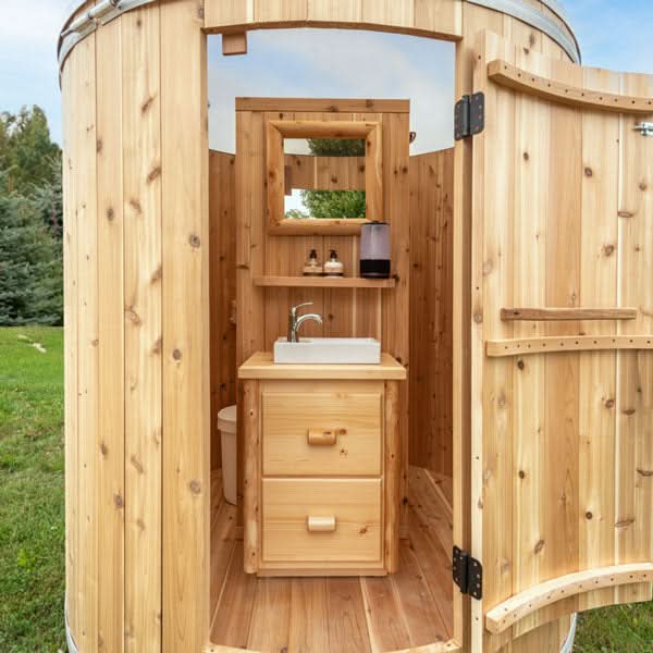 Dundalk LeisureCraft Showers Dundalk LeisureCraft Skylight Washroom/Shower Combo