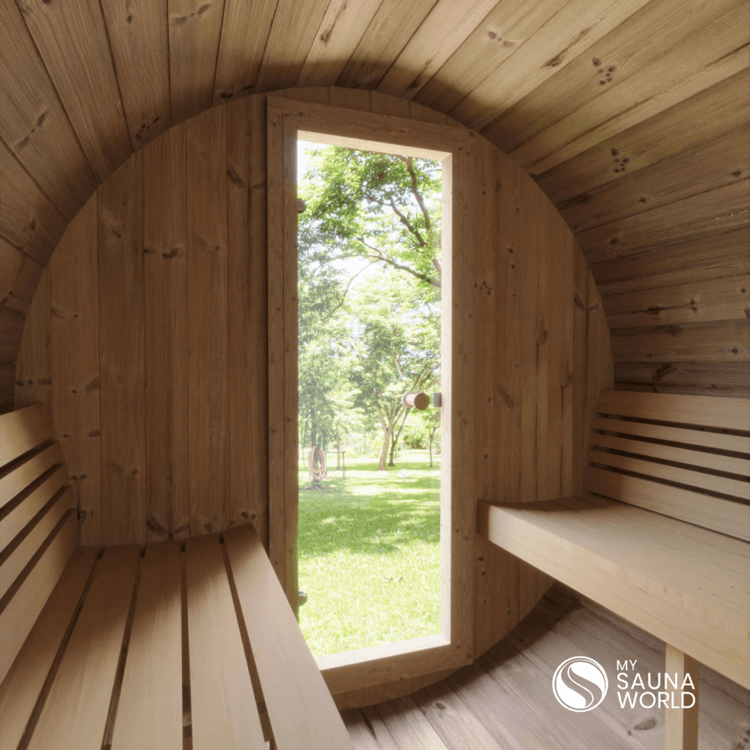 Forever Saunas Saunas Forever Saunas Thermally Treated 4-Person Sauna With Back Window - Ready to Ship!
