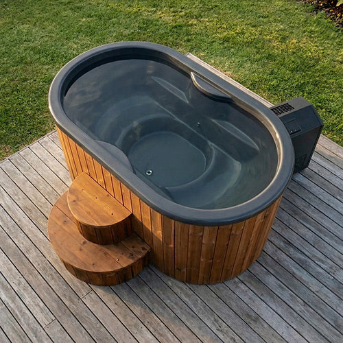 SaunaLife Cold Plunge Tubs SaunaLife Model S2B 2-Person Cold/Hot Immersion Tub Package