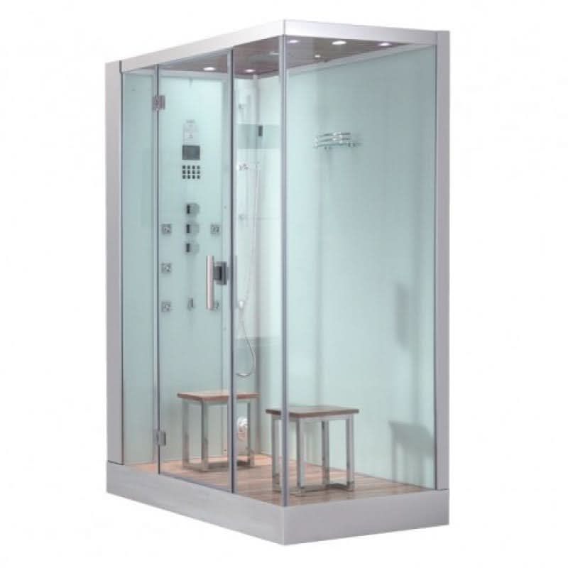 Platinum Showers Platinum DZ961F8 2 Person Walk-In Steam Shower