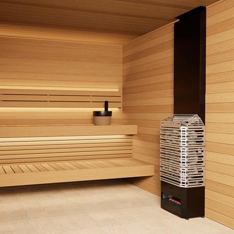 Saunum AIR 7 Sauna Heater Stainless