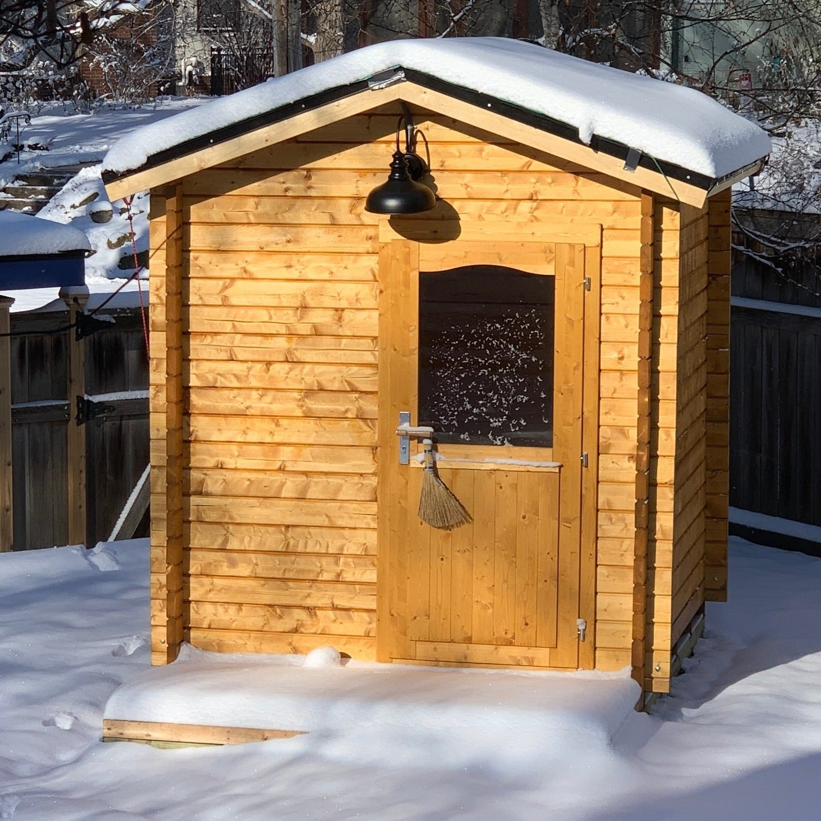 Almost Heaven Saunas Almost Heaven Allegheny 6 Person Cabin Sauna