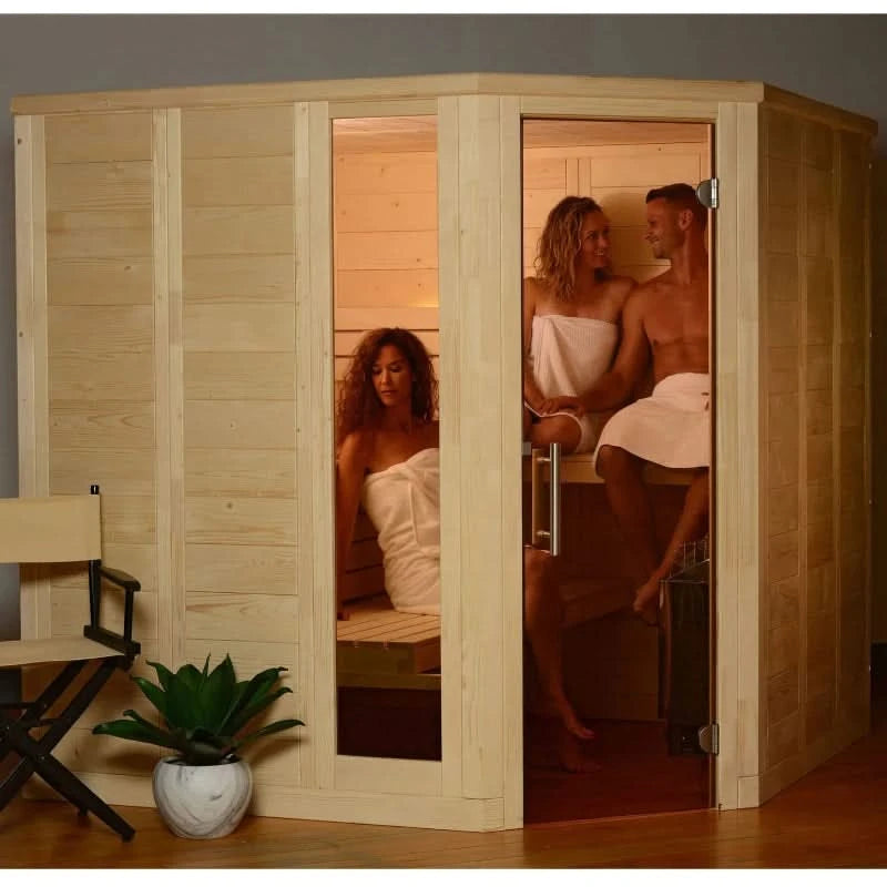 Almost Heaven Saunas Almost Heaven Patterson 6 Person Indoor Sauna