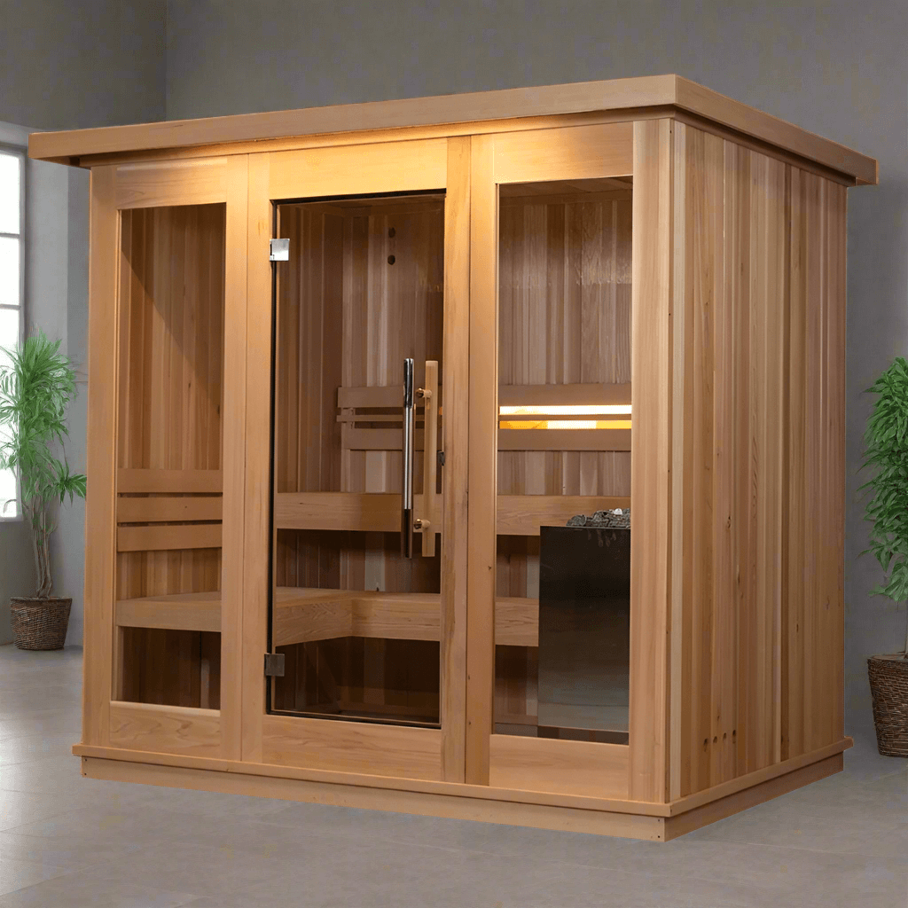 Almost Heaven Saunas Almost Heaven Denali 6 Person Indoor Sauna