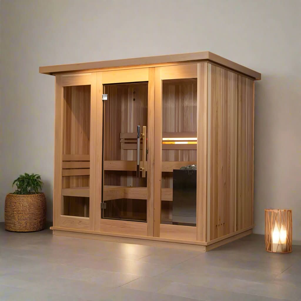 Almost Heaven Saunas Almost Heaven Denali 6 Person Indoor Sauna
