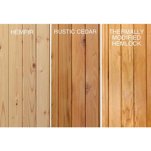 Almost Heaven Saunas Almost Heaven Huntington Canopy Barrel 6 Person Sauna