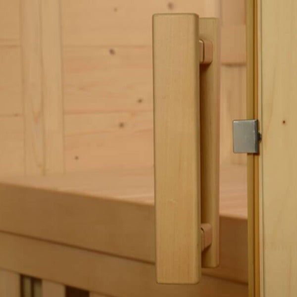 Almost Heaven Sutton 2 Person Indoor Sauna door handle